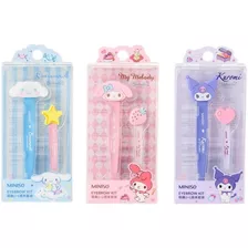 2 Pinzas Para Depilar Kuromi Cinnamoroll Melody Miniso Japon