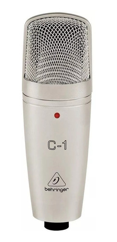 Micrófono Behringer Profesional C-1 Condensador Cardioide Plata