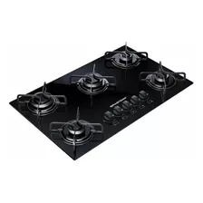 Cooktop Brastemp 5 Bocas Com Vidro Temperado Preto