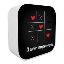 Luminária Box O Amor Vence Presente Namorados Usb
