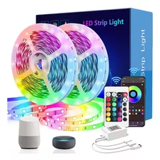 Tira De Luces Led App Alexa Wifi Control 5050 Rgb 20m(2x10m)