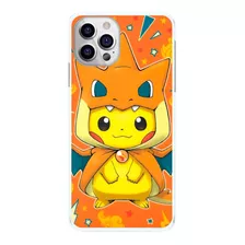 Capinha Pokemon Pikachu Com Roupa Charizard Capa