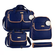 Kit Saída Maternidade Bolsa Bebê Com Mochila Menina/menino 