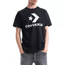 Camiseta Converse Star Chevron Patch-negro