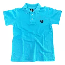 Camisa Infantil Polo Piquet Algodão Manga Curta Colorida 