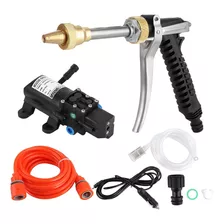 Lavadora De Alta Presión, 12 V, Portátil, 130 Psi, Kit De Ma