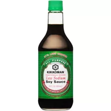 Molho Soja Less Sodium Shoyu Light Menos Sal Kikkoman 591ml