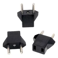 3 Adaptador Tomada Eua Americano P/ Brasil Us To Br Kit