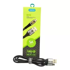 Cabo Carregador Micro Usb V8 Flexível Super Resistente