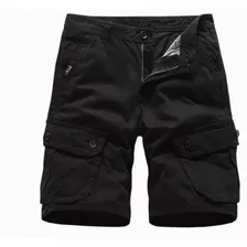 Bermuda Tipo Cargo Work Shorts Táticos Uso Tudo