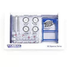 Miniatura - 1:64 - Set 4 Rodas E Pneus Oz Sparco Terra White