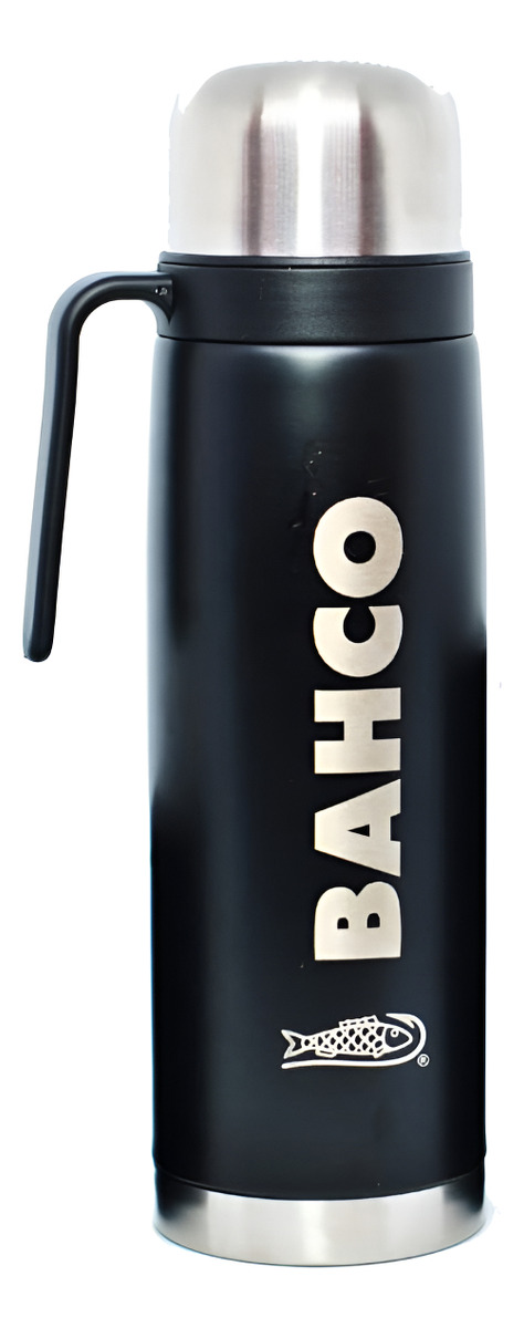 Termo Bahco 1l Negro Merchandising Termo Negro Naranja