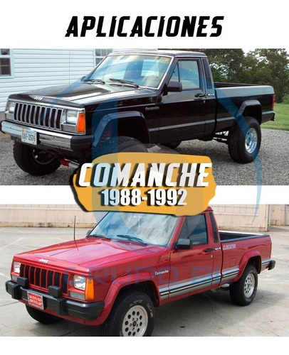 Tirn De Enganche Jeep Comanche 1988-1992 Negro Foto 6