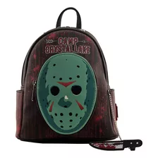 Jason Cosplay Mini-mochila De Loungefly Que Brilla En La Osc