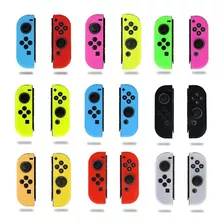 Funda Protector Joystick Joycon Nintendo Switch Colores