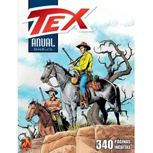 Tex Anual 24: Tex Anual 24, De Bonelli. Editora Mythos, Capa Mole Em Português, 2021