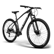 Bicicleta Aro 29 Gts Câmbios Shimano Freio À Disco 21v Gx C Cor Cinza Claro-preto Tamanho Do Quadro 15