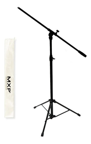 Soporte Micrófono Jirafa Mxp Boom Reforzado Funda