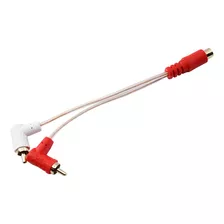 Cable Adaptador Jack Rca A Doble Plug Rca 15 Cm