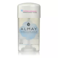 Almay Desodorante Antitranspirante En Gel Transparente, Sin Perfume, Barra De 2.25 Onzas