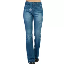 Calça Jeans Feminina Miss Country Luck 1034 Classic