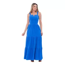 Vestido Longo Feminino Soltinho Linda Verão