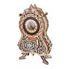 Wood Trick Reloj De Mesa Vintage Analógico Kit De Modelo De 