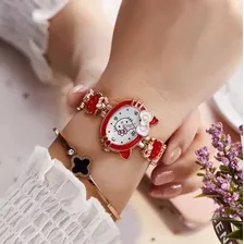 Reloj Hello Kitty Metálico Kawaii