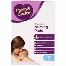 Almohadillas Desechables Parent's Choice 120 Unidades