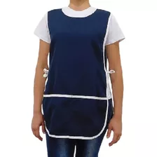 Bata Feminina Uniforme Profissional Avental Domestico