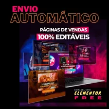 Mega Pack Página De Vendas Alta Convers + Elementor Pro 2022