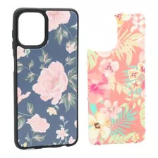 Funda Para Samsung A22 4g Tpu Tapas Intercambiables 2 En 1