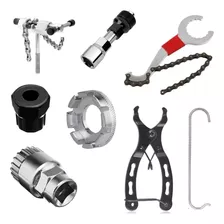 Kit Ferramentas Extratores Para Bicicletas 8 Pçs Chave Bike