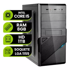 Computador Cpu Pc Intel Core I5 3470, 8gb Ram, Hd 1tb