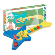 Guitarra De Brinquedo Infantil Crianças Menino Menina