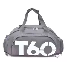 Bolsa Mala Mochila T60: Perfeita Para Academia E Viagens 