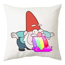 Gravity Falls Gnomo Duende Vomitando Almohadon Friki Tu Eres