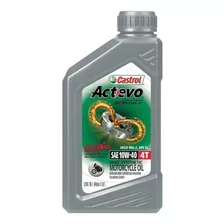 Lubricante Moto Castrol Actevo Xtra 4t 10w40 - Semi Sintét.