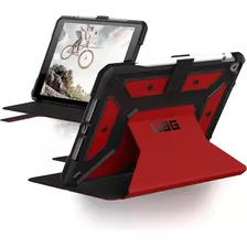 Urban Armor Gear Uag Diseñado Para iPad 10.2 Funda Red Magma