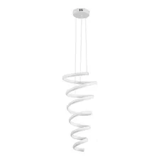 Pendente Led Moderno Espiral 92w Temperatura De Cor 3000k 