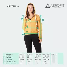 Outlet Campera Deportiva Carmela 2da Seleccion - Aerofit Sw