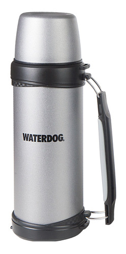 Termo Waterdog Ta 21000 Cc De Acero Inoxidable 1l Silver