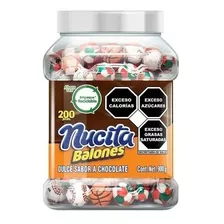 Nutresa Nucita Balones Dulce Sabor Chocolate 200pz 900gr