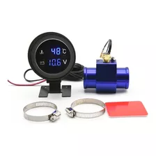 Marcador De Temperatura Automotivo + Adaptador + Voltimetro