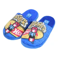 Pantuflas Hotwheels Azul