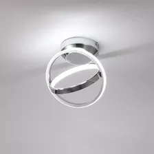 Moderna Lámpara De Techo Led Circular Diseño Curvo