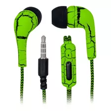 Audífonos Alámbricos In Ear Skunk Verdes Mlab Color Verde