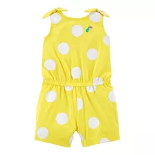 Romper Carters Macacao Curto Infantil Menina - Galinha