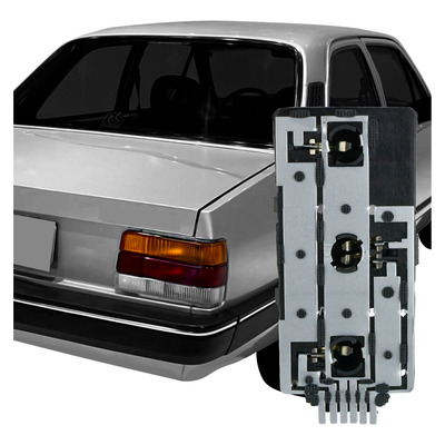 Soquete Circuito Lanterna Traseira Chevette 1983 Em Diante