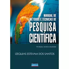 Livro Manual De Métodos E Técnicas De Pesquisa Científica